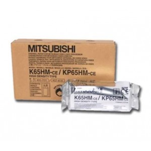 2 Rulo Mitsubishi K65 Ultrason Printer Kağıdı MITSUBISHI ULTRASON PRİNTER KAĞIDI