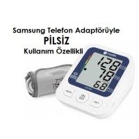 3YIL GARANTİLİ Mesilife AS-35A Koldan Ölçer Dijital Tansiyon Aleti AS35A 35-A Pilsiz Kullanabilme Özellikli