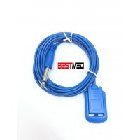 Koter Plak Ara Kablosu- Reusable - (Hi Fi) 3 Metrelik Erbe Bowie Conmed Martin Valleylab Zeus Zerone