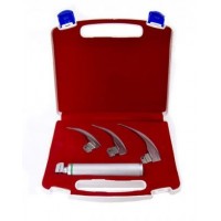 Laringoskop Set 3 Blade 3 Bıçaklı Laringaskop seti numara 1 2 3