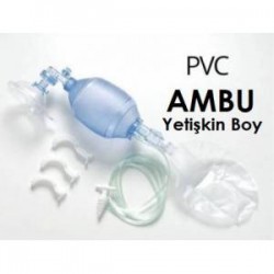 PVC AMBU SETİ YETİŞKİN Suni solunum maskesi Aİrway Ambu PVC Disp