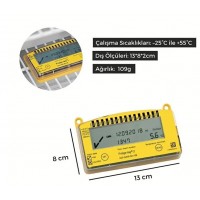 FRİDGE-TAG 2 HAFIZALI BUZDOLABI TERMOMETRESİ