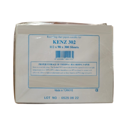 Kenz Cardico 601 Ekg Kağıdı 112 x 90 x 300 Z Katlı- 10 Paket