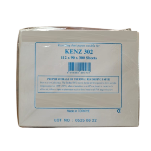 Kenz Cardico 601 Ekg Kağıdı 112 x 90 x 300 Z Katlı- 10 Paket