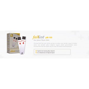 PlusMed Fasttest PM100 Kan Şekeri Test Stribi